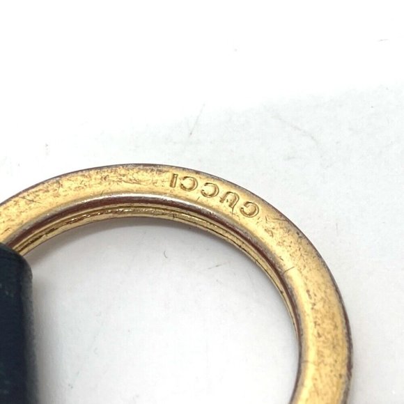 GUCCI GG pearl line Key Holder key Key ring Nylon / Leather Multicolor - Picture 6 of 13